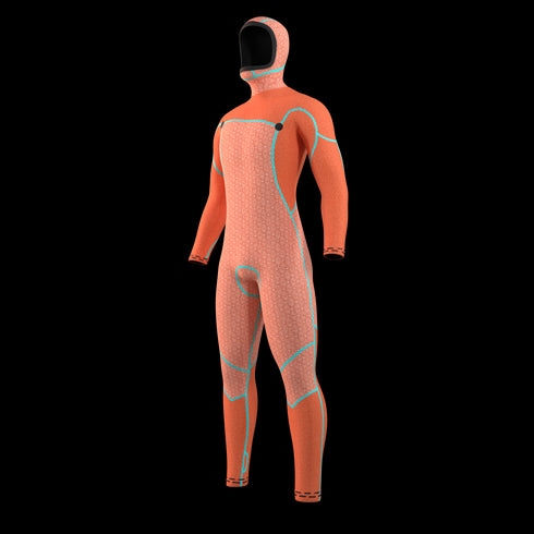 Voltt Hooded Wetsuit 6/4/3mm Fzip